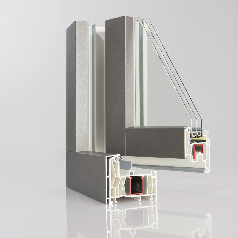 Termoplast - Rivestimento esterno con profili in alluminio